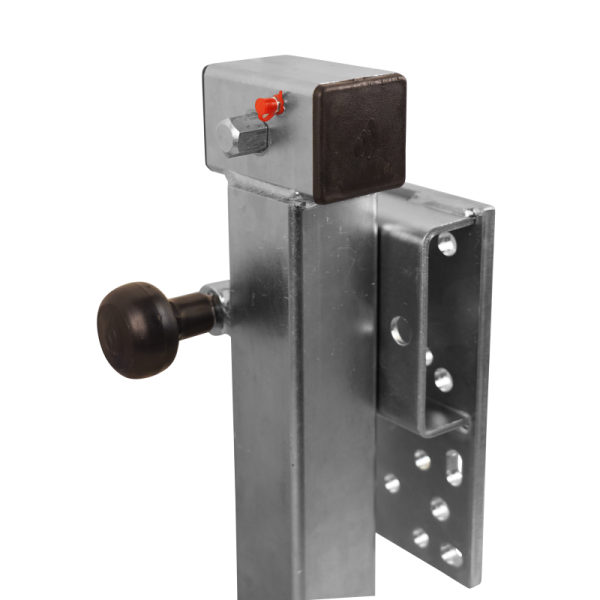 Pied béquille basculante SF60-DSA- SW19 universeel met verlengde montage ⧄60mm ⧄60 1300kg zingué 430mm