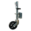 roue jockey basculante Ø51mm 210x50mm jante en acier