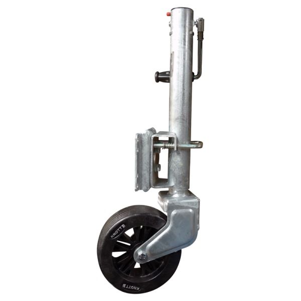 roue jockey basculante Ø57mm 210x75mm