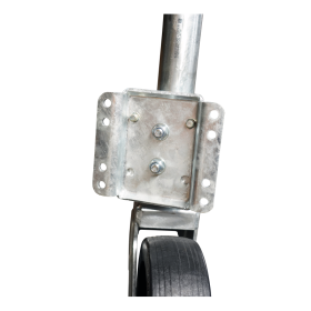 roue jockey basculante Ø57mm 210x75mm