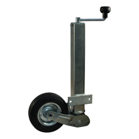 roue jockey escamotable ⧄60mm Ø200x60mm jante en acier