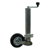 roue jockey escamotable ⧄60mm Ø200x60mm jante en acier