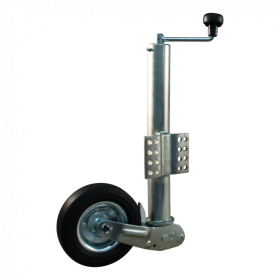 roue jockey escamotable Ø60mm 200x60mm jante en acier