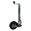 roue jockey escamotable Ø60mm 225x70mm jante en acier