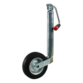 roue jockey Ø48mm 200x50mm jante en acier