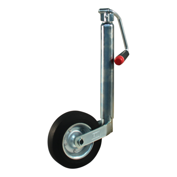 roue jockey Ø48mm 200x50mm jante en acier