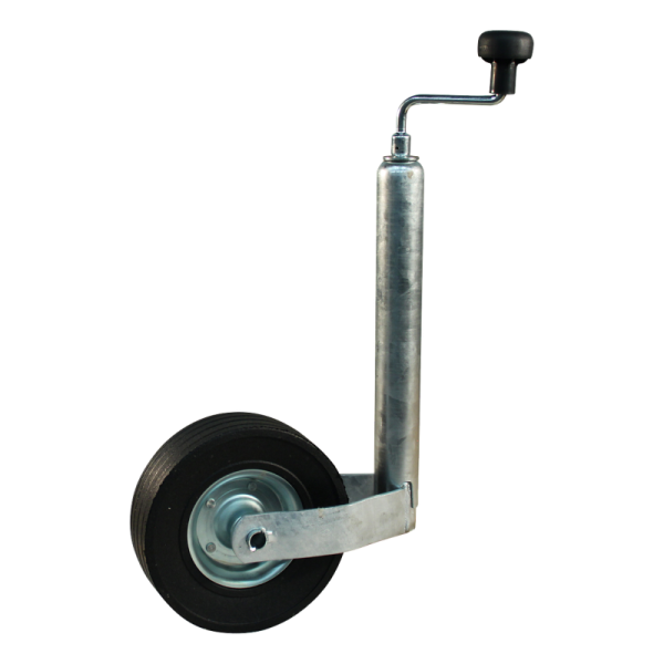 roue jockey Ø48mm 225x70mm jante en acier
