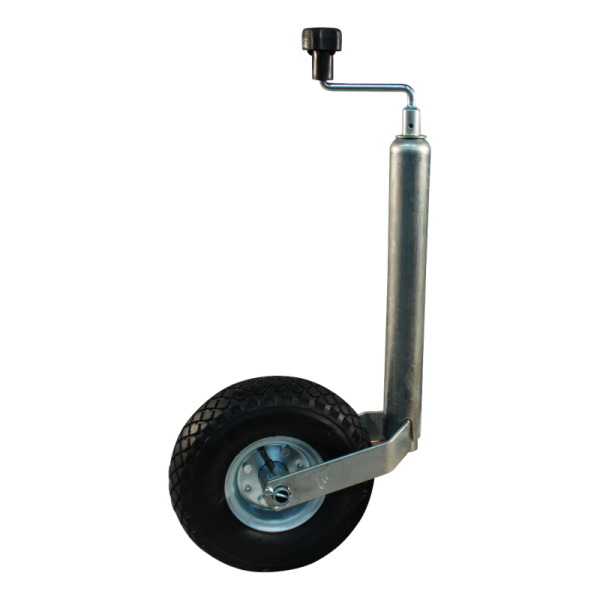 roue jockey Ø48mm 260x85/3.00-4mm pneu avec jante en acier