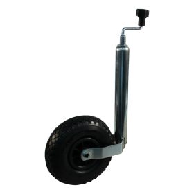 roue jockey Ø48mm 260x85/3.00x4mm pneu avec jante en matière plastique
