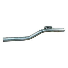 timon courbé KDRK60-A6 Ø60x1820mm