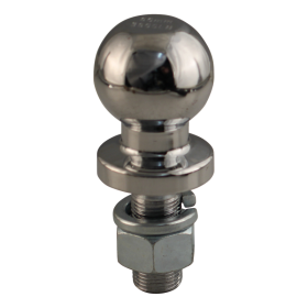 rotule d'attelage avec écrou zingué