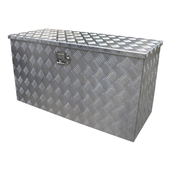 caisse à outils aluminium 950x400x500mm serrure de coffre