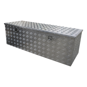 caisse à outils aluminium lxbxh 1450x520x460mm serrure de coffre