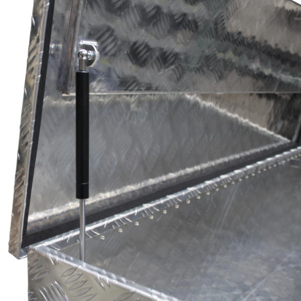 caisse à outils aluminium lxbxh 1450x520x460mm serrure de coffre