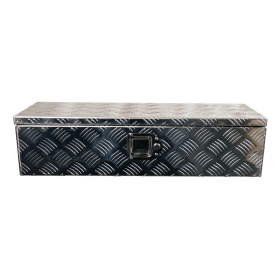 caisse à outils aluminium lxbxh 760x310x190mm serrure de coffre