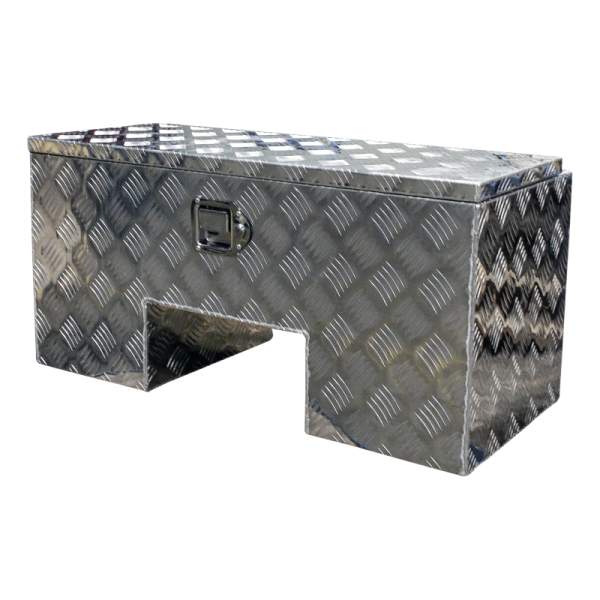 caisse à outils aluminium lxbxh 818x361x400mm serrure de coffre