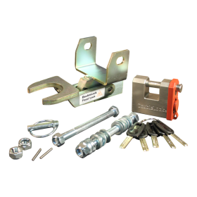 Fixed Lock EM350 remorques freinée Knott, Winterhoff 3500kg SCM 1x horizontal / 1x vertical M14