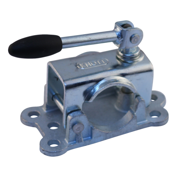 sabot de denver pour roue jockey à visser Ø48mm zingué