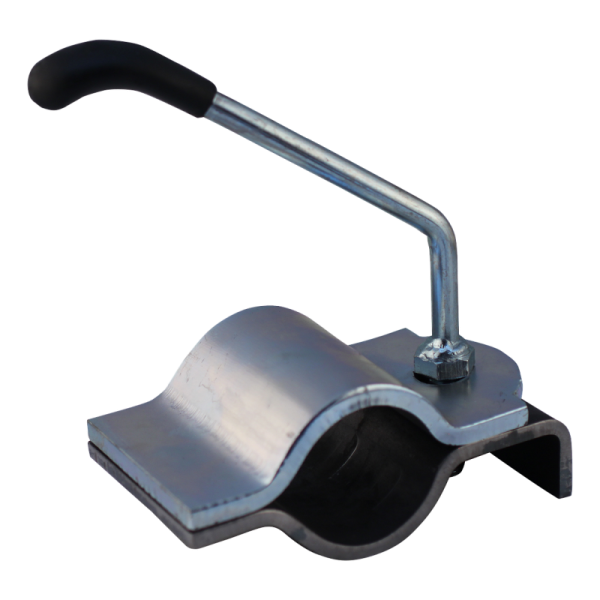 sabot de denver pour roue jockey version soudable Ø60mm pièce galvanisée, soudée et non traitée