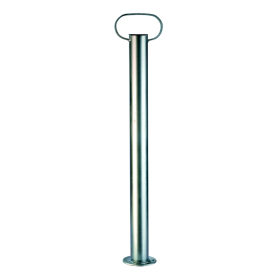 trépied avec embout Ø48x600mm zingué