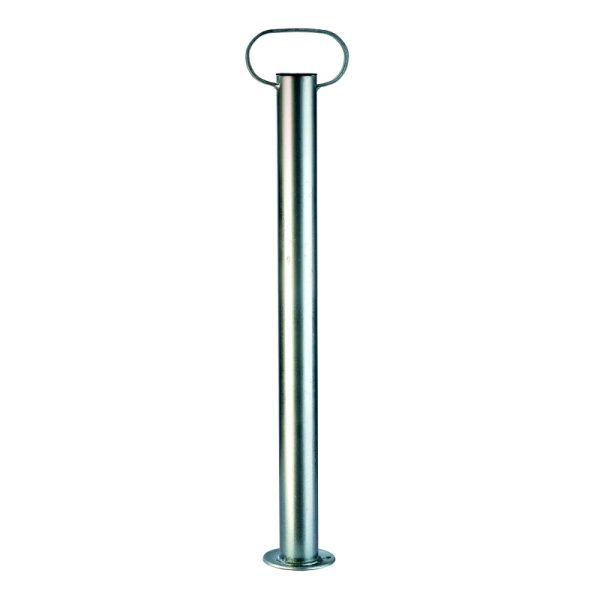 trépied avec embout Ø48x600mm zingué