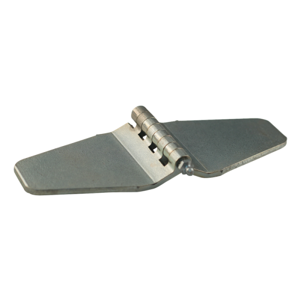 charnière papillon avec graisseur 80 x 230mm lame de charnière galvanisé