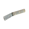 charnière, angle droit avec goupille 40 x 300mm