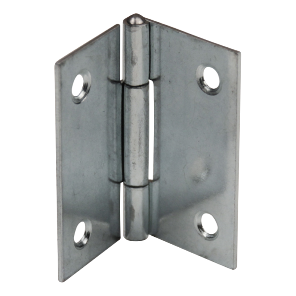 charnière, angle droit avec goupille 40 x 40mm