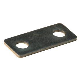 contre-plaque inox 45x20x2mm 28mm