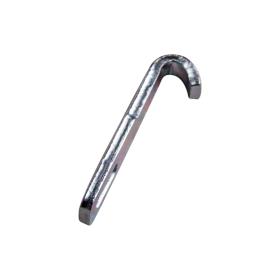 crochet droit version à visser zingué