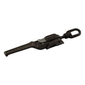 fermeture à levier tendeur avec cran de sécurité version soudable brut