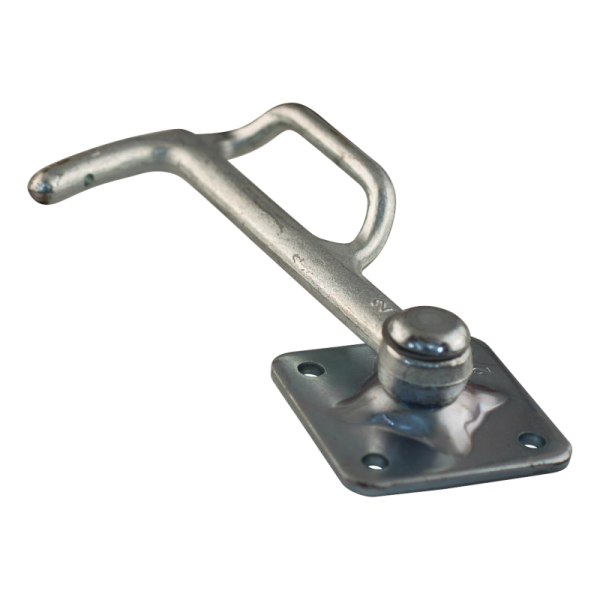 fermeture d'étrier nr. 2 droit zingué 80x80mm