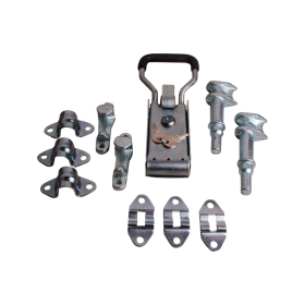 fermeture de conteneur à gauche et à droite (universel) zingué pour tube Ø22