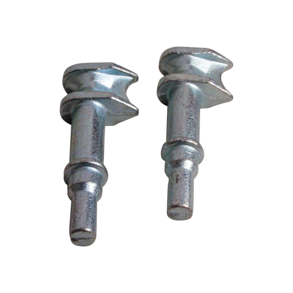 fermeture de conteneur à gauche et à droite (universel) zingué pour tube Ø22