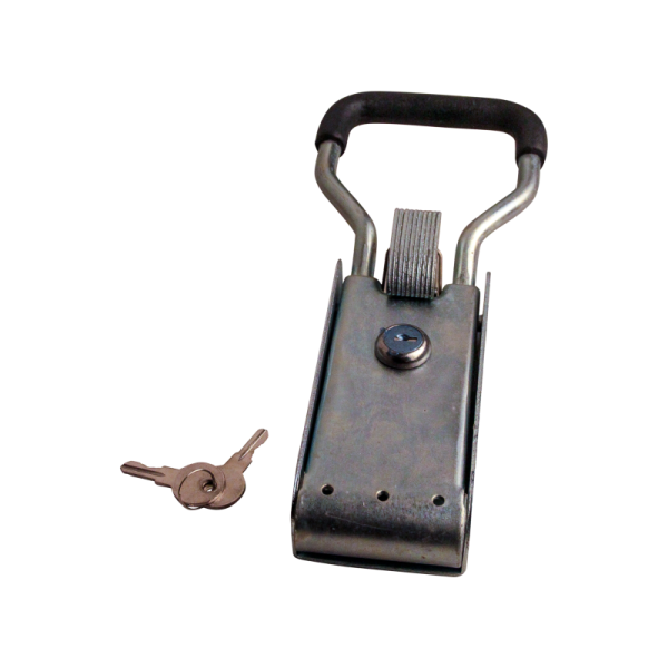 fermeture de conteneur à gauche et à droite (universel) zingué pour tube Ø22