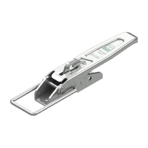 fermeture de serrage avec œillet de sécurité zingué 210x47x46mm