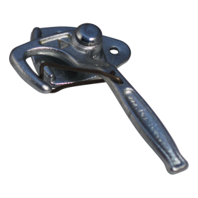 fixation d'angle avec ressort de sécurité en inox nr. 0 droit