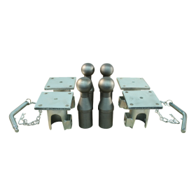 jeu de rotules articulées pour remorque tribenne, 3-faces 3500kg