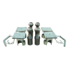 jeu de rotules articulées pour remorque tribenne, 3-faces 3500kg