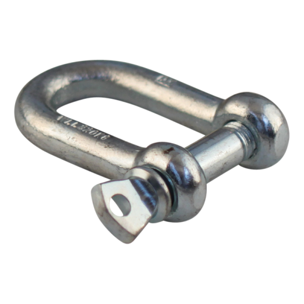 Manille en D Ø16mm zingué