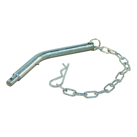pièce de jeu de rotules articulées pour remorque tribenne goupille de verrouillage Ø16 / Ø 12mm inclu chaîne