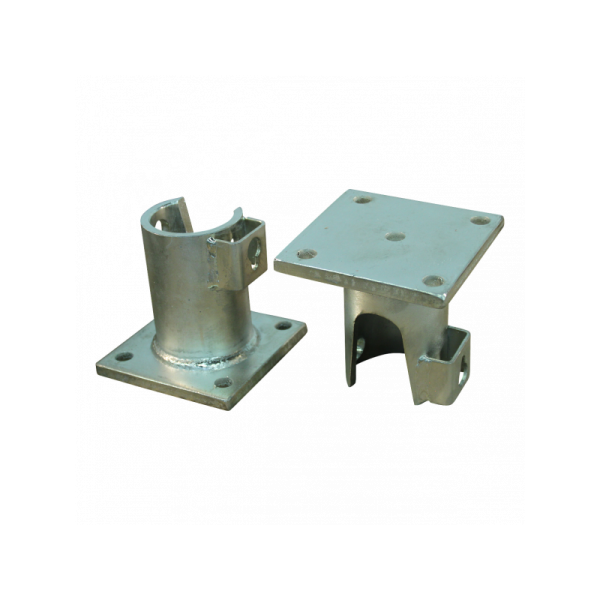 pièce de jeu de rotules articulées pour remorque tribenne support de rotule droit dimension intérieure 50,15mm