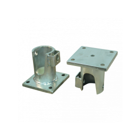 pièce de jeu de rotules articulées pour remorque tribenne support de rotule gauche dimension intérieure 50,15mm