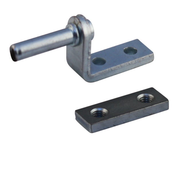 pivot + contre plaque zingué