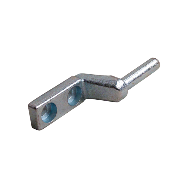 pivot zingué Goupille Ø12x50, trous pour vis axe à axe 30, Ø9.5