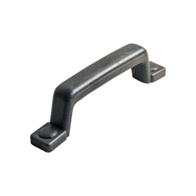 poignée PVC noir modules intérieurs métal