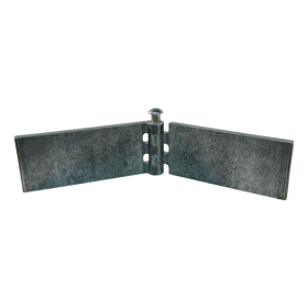 porte charnière droit avec goupille d'inox 50 x 120mm lame de charnière brut démontable