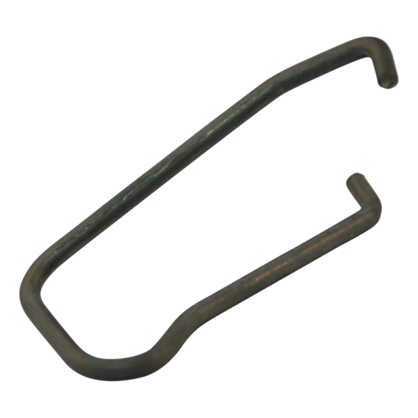 ressort livré séparément pour fermeture à levier coudé droit