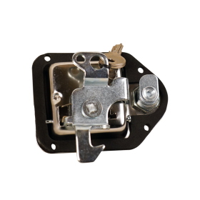 serrure de coffre inox 110x83mm