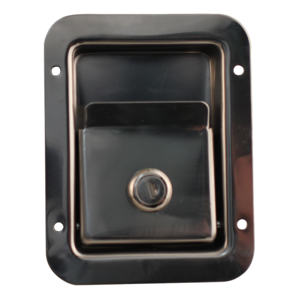 serrure de coffre inox avec joint en caoutchouc